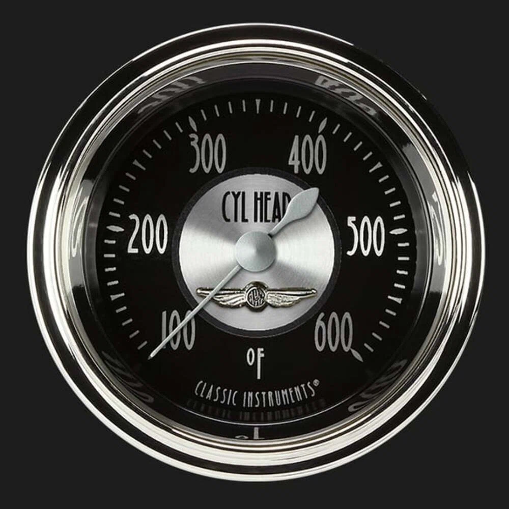 All American Tradition 2 1_8_ Cylinder Head Temp. Gauge AT197SHC
